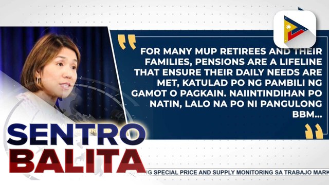 DBM, inaprubahan ang release ng higit P3-B bilang tugon sa regular na pensyon ng MUP sa unang quarter ng 2025