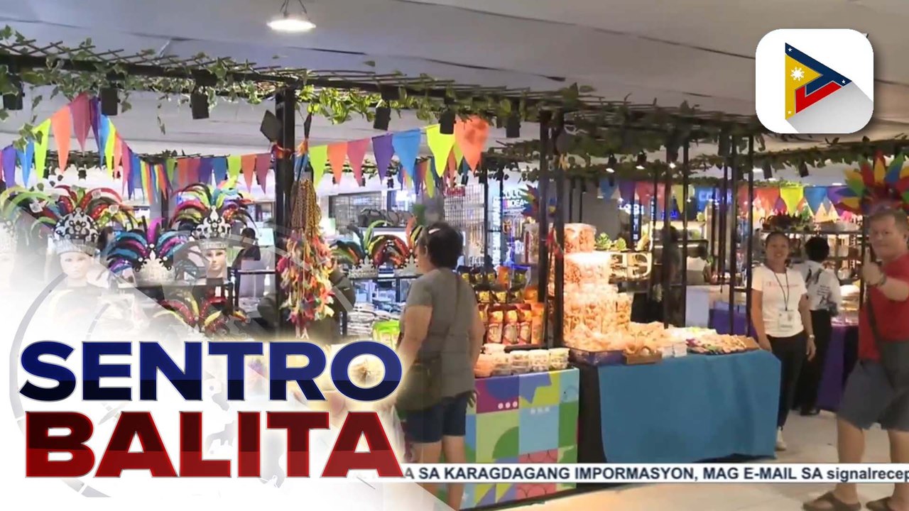 Iba’t ibang lokal na produkto, tampok sa Sinulog Fiesta Fair 2025 na inilunsad sa isang mall sa Cebu