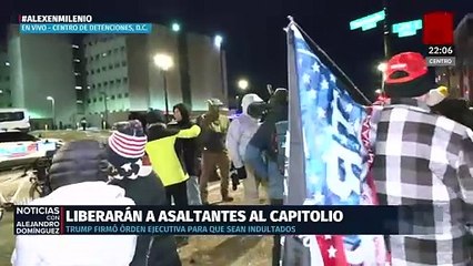 Liberación inminente de detenidos por el asalto al Capitolio genera tensión en Washington
