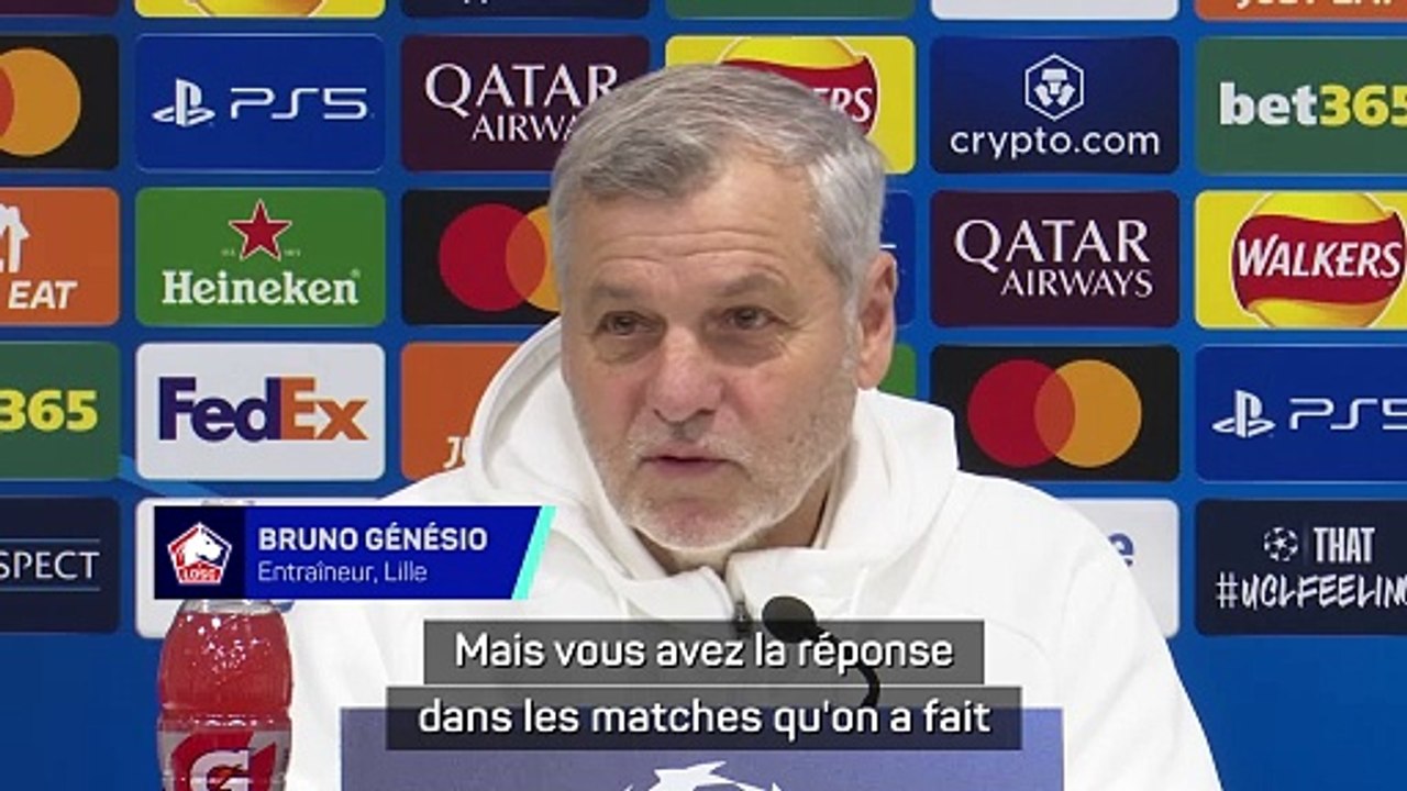 Génésio : “Jouer notre jeu face à la meilleure équipe au monde actuellement”