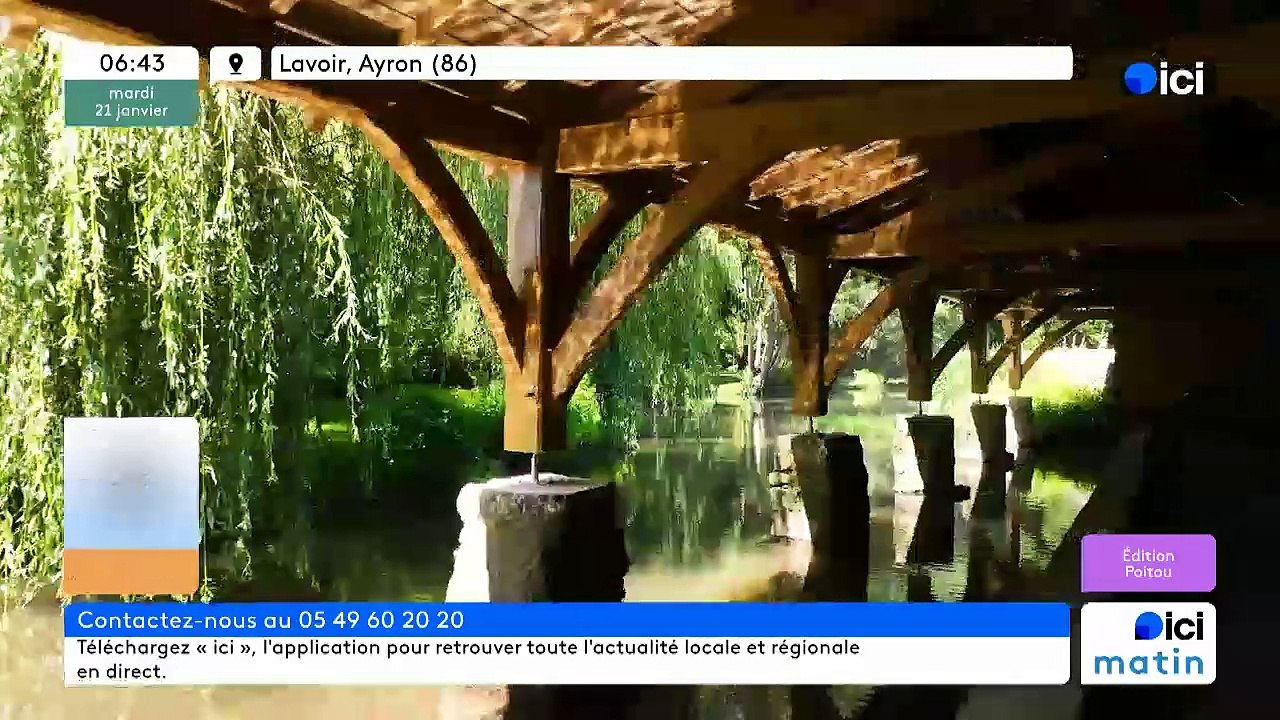 21/01/2025 - ici matin par ici Poitou en vidéo