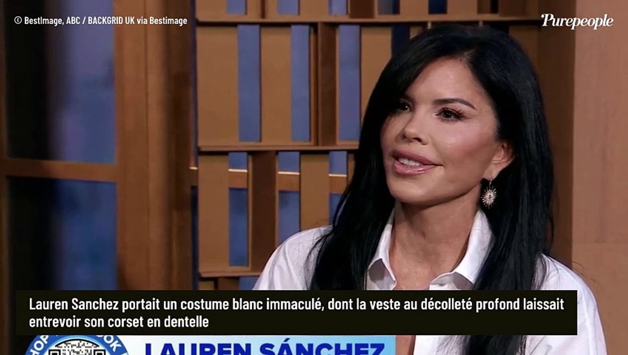 La fiancée de Jeff Bezos ne passe pas inaperçue à l'investiture de Donald Trump : sa tenue en cause...