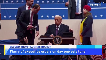 Trump Begins Second Term With Flurry of Executive Orders