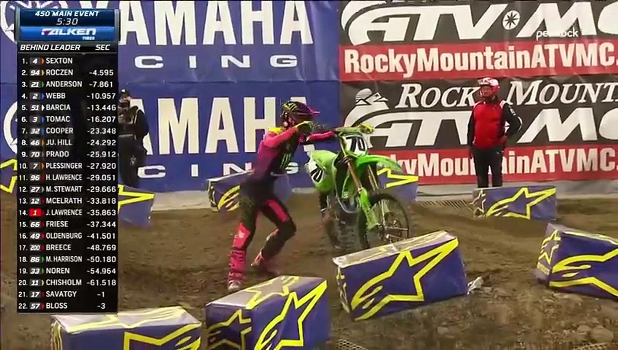 AMA Supercross 2025. Round 1. Anaheim Full Race Part 3 Video Dailymotion