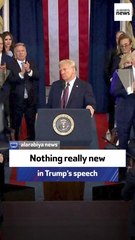 Nothing really new in Trump’s speech