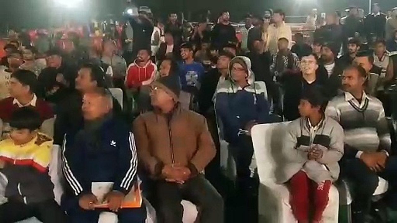 सवाई माधोपुर में बॉलीवुड नाइट में कृषि मंत्री डॉ. किरोड़ी लाल मीणा का संगीत प्रेम दिखा, गाने की फरमाइश की