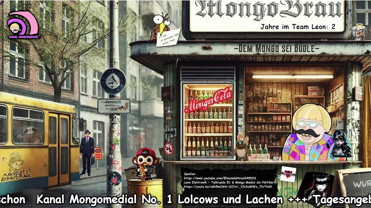 Mongotar Leon Elektronik ⚡️Talkrunde B1 Der ARZTBEFUND und die Zitronen [Kanal Mongomedial]