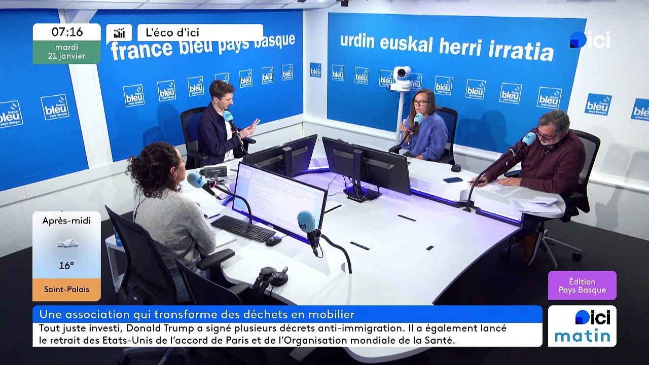 Anglet : l'association Resak équipe salles de bain et cuisines avec des déchets plastiques