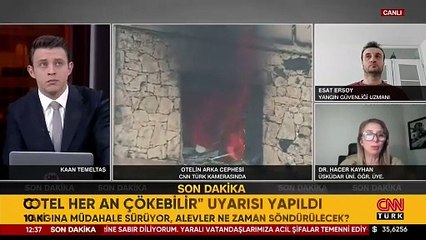 Dr. Hacer Kayhan: Bu tarz yangınlarda ölümlerin yüzde 96'sı dumandan zehirlenerek oluyor