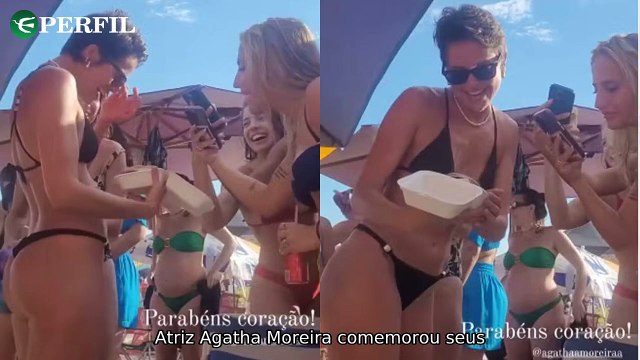 Famosos enfrentam altos e baixos: Agatha Moreira surpreendida, Deborah Secco esbanja simpatia e Padre Fábio de Melo enfrenta nova depressão.