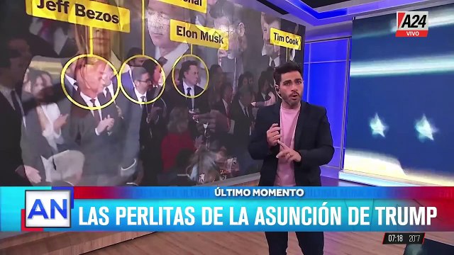 Donald Trump asumió su segundo mandato como presidente de EE.UU.