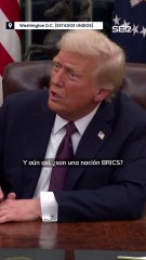 Donald Trump confunde a España con un país BRICS