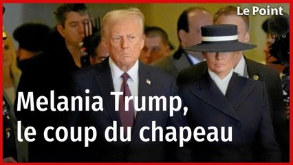 Melania Trump, le coup du chapeau