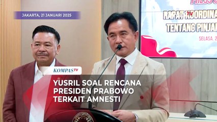 Menko Yusril Ungkap Alasan Presiden Prabowo Berikan Amnesti pada Narapidana
