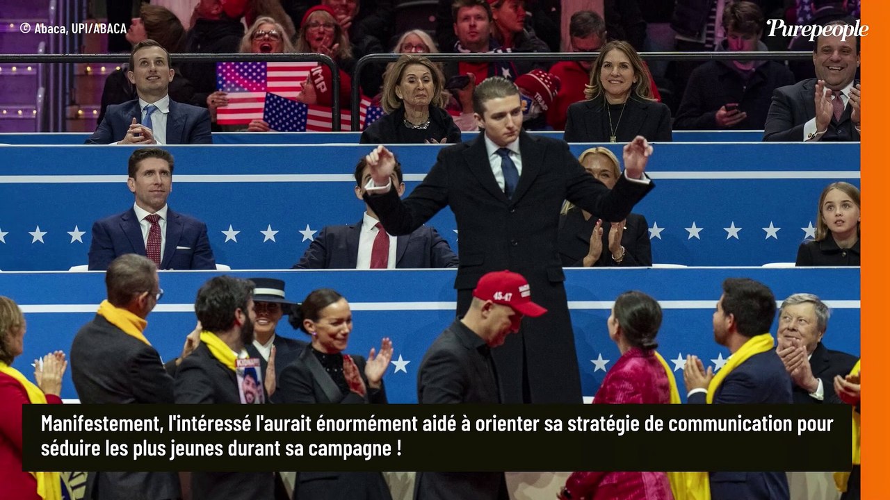 Donald Trump honore son "très grand" fils Barron à son investiture : 18 ans et totalement métamorphosé