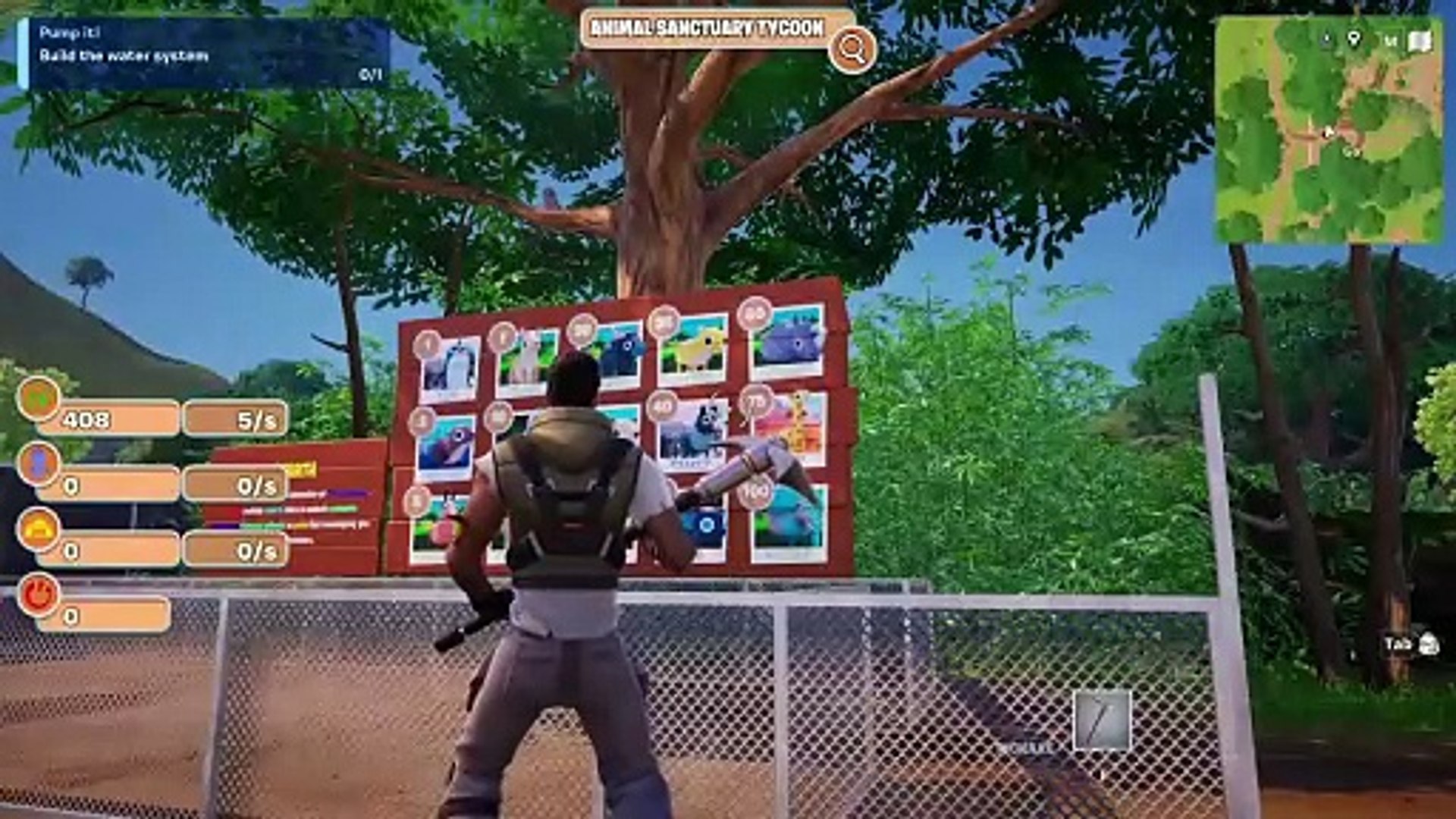 Frank Cuesta juega al juego de Fortnite del Santuario