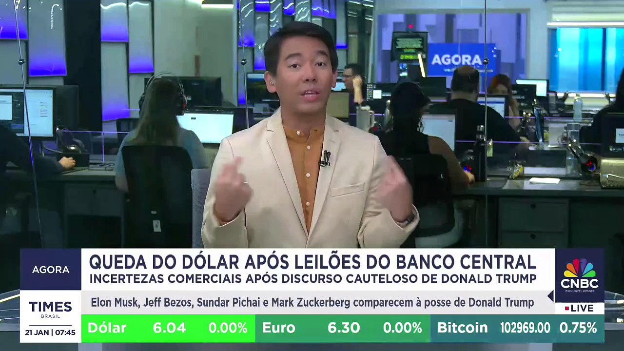 Incertezas comerciais se intensificam após discurso cauteloso de Trump; CEO da Oz Cambio repercute