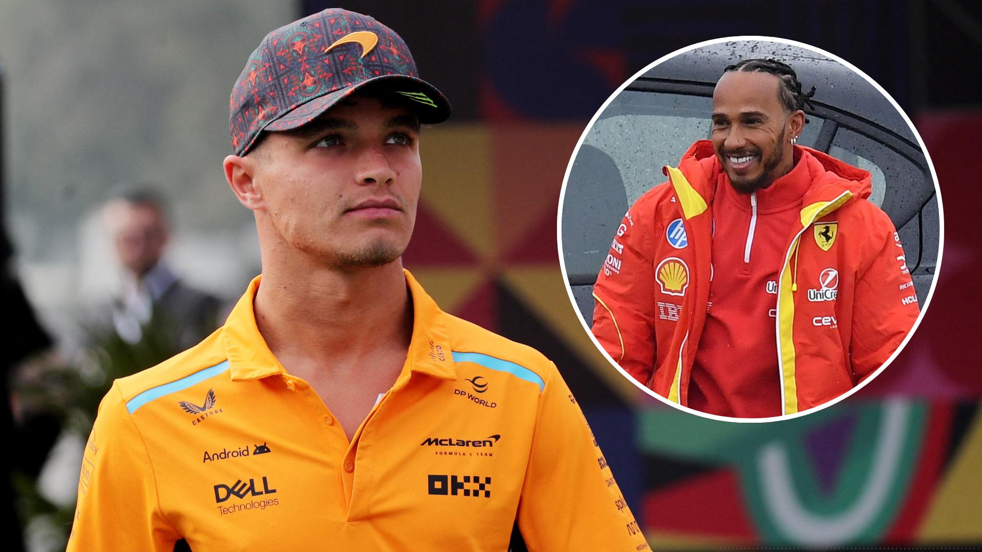 Lewis Hamilton visits Maranello on first day as Ferrari driver