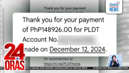 Nasa P1,400 na bill ng isang telco customer, napasobra ng bayad ng mahigit P140,000 kaya umaapela ng refund | 24 Oras