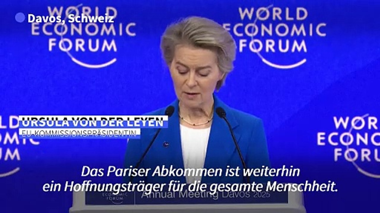 EU: Pariser Klima-Abkommen weiterhin 'Hoffnungsträger'