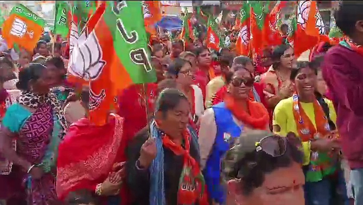 रामनगर में अनिल बलूनी ने BJP प्रत्याशी के साथ निकाला रोड शो, जीत का किया दावा