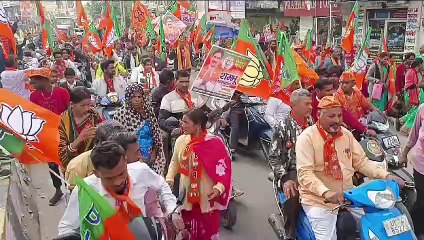 रामनगर में अनिल बलूनी ने BJP प्रत्याशी के साथ निकाला रोड शो, जीत का किया दावा