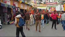 रामनगर में अनिल बलूनी ने BJP प्रत्याशी के साथ निकाला रोड शो, जीत का किया दावा