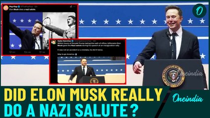 U.S Breaking: Elon Musk Faces American backlash For Nazi Salute During President Trump's Ceremony