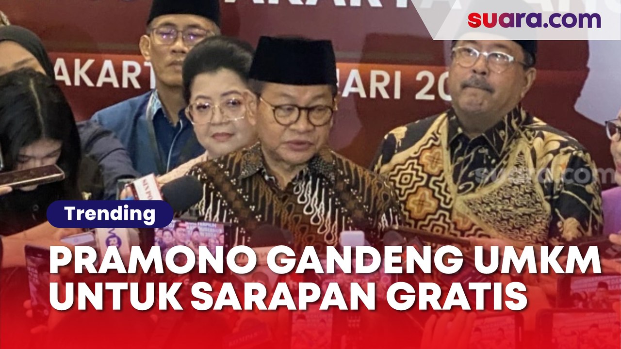 Tak Seperti MBG, Pramono-Rano Akan Libatkan Pedagang Kantin dan UMKM dalam Program Sarapan Bergizi Gratis