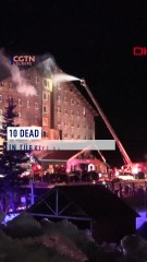 10 dead in Türkiye ski resort fire