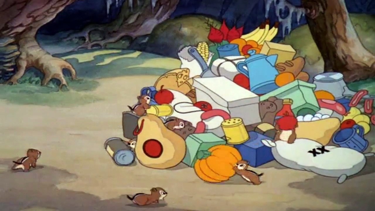 Donald Duck Cartoons 19 - Donald's Vacation 1940 | Donald Duck and Chip 'n Dale