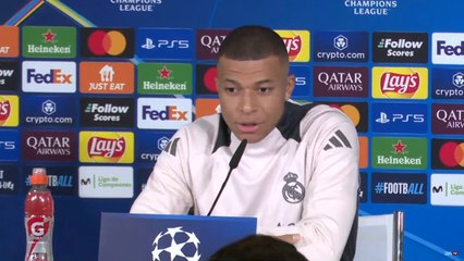 Rueda de prensa de Mbappé