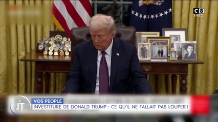 Vos people : Investiture de Donald Trump, ce qu'il ne fallait pas louper !