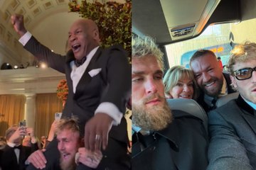Así la liaron Mike Tyson y Jake Paul en la Casa Blanca