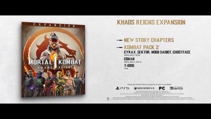 Mortal Kombat 1 Khaos Reigns Official Conan the Barbarian Gameplay Trailer