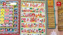 Radiant Pattachitra Artworks from Orissa Catch Attention at Kutch's Shrujan LLDC Winter Fest