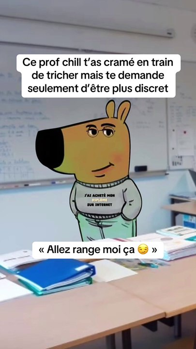 Le prof chill