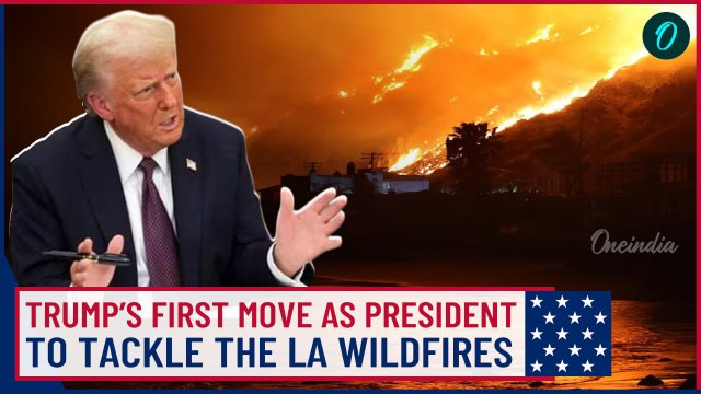Trump Rips into LA Wildfires in Inaugural Speech, Blasts Biden | 'Even the Wealthiest Aren't Safe'