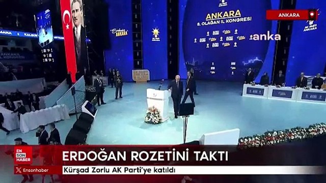 Kürşad Zorlu AK Parti'ye katıldı