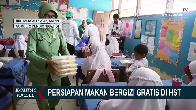 Makan Bergizi Gratis di Hulu Sungai Tengah, Dandim 1002/HST Pastikan Kesiapan, Gelar Uji Coba