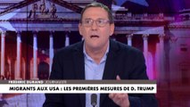 Frédéric Durand réagit aux multiples décrets de Donald Trump