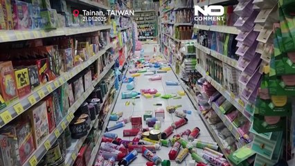 Terramoto de magnitude 6,4 na escala de Richter faz 27 feridos em Taiwan