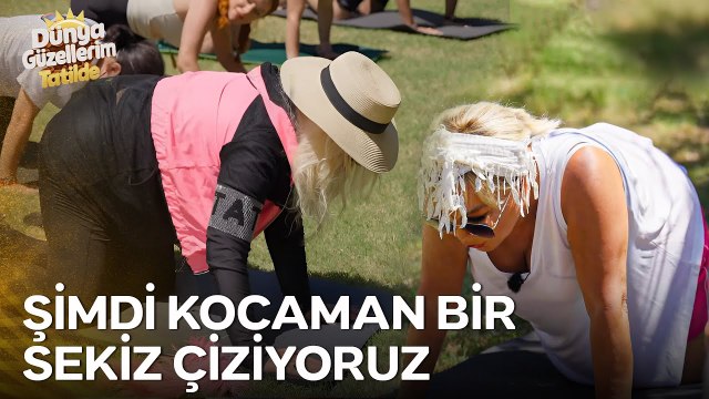 Banu Alkan ve Safiye Soyman'dan Yoga Şov💥¦ Dünya Güzellerim Tatilde 5. Bölüm
