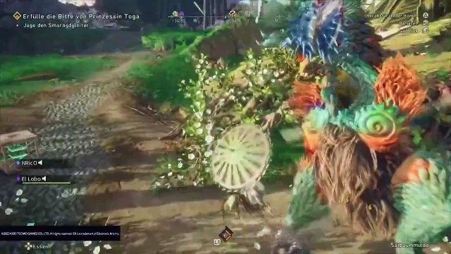 Lets play WILD HEARTS #9 - Hamster-Badger Monster