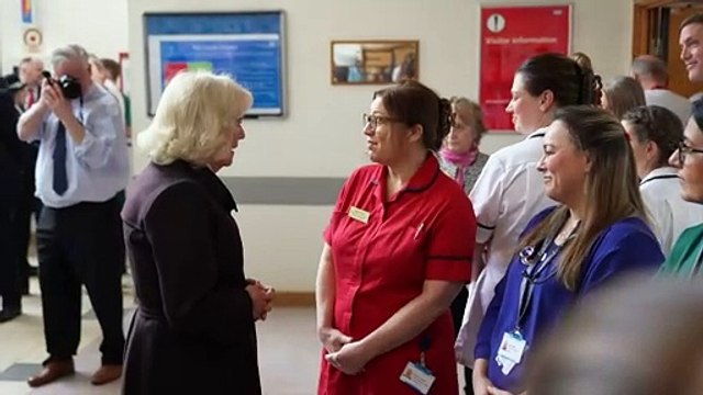 Queen Camilla opens hospital emergency department in Swindon