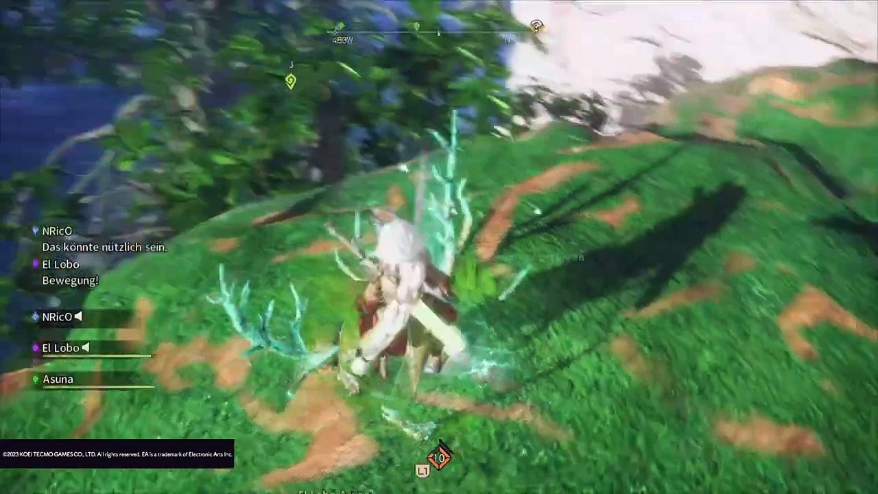 Lets play WILD HEARTS #10 - Tsunobashiri - Monster Squirrel