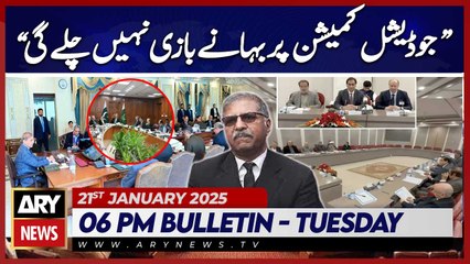 Barrister Ali Zafar's Big Statement - ARY News 6 PM Bulletin 21st JAN 2025