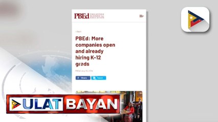 Mayorya ng mga kompanya sa bansa, nagha-hire ng senior high school graduates batay sa Job Outlook Survey