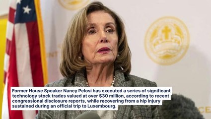 Nancy Pelosi Sells Nvidia, Apple And Loads Up On Google-Parent Alphabet And Amazon Calls