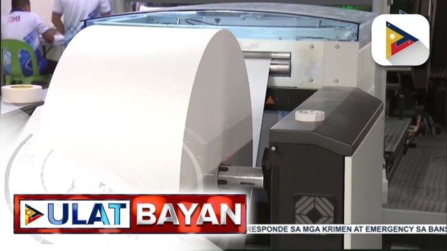 Pag-imprenta ng balota para sa 2025 national elections, muling naunsyami